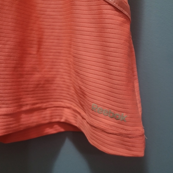 Reebok Orange Sleeveless Polo Top M - Picture 4 of 5